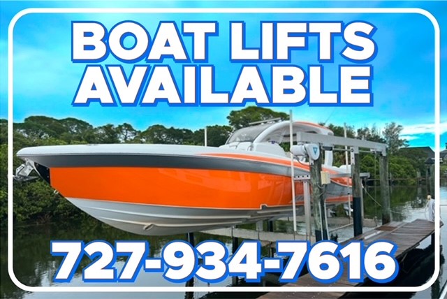 Anclote Harbors Boat Lifts Available